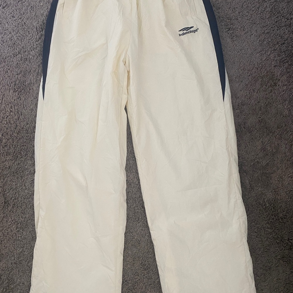Balenciaga Track Pants White